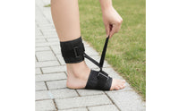 Adjustable Ankle-Foot Orthosis Breathable Ankle Foot Orthosis Anti-Slip AFO Brace Padded for Sleeping, Training
