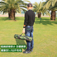 Outdoor Camouflage Camping Tent Set with Rainproof and Windproof Mat for 1-2 People
