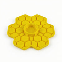 Flower Bee Feeder Honeycomb-Style Bee Feeder Detachable for Backyard, Apiary
