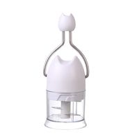 Manual Garlic Chopper Stainless Steel Kitchen Tool Easy to Use for Home Cooks