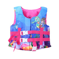 Kids' Cartoon Foam Life Vest for Swimming and Water Activities
