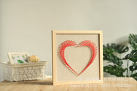 DIY Heart String Art Kit for Valentine's Day