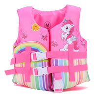 Kids' Cartoon Buoyancy Life Vest for Swimming and Water Play