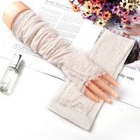 Women's UV Protection Arm Sleeves for Driving and Outdoor Activities