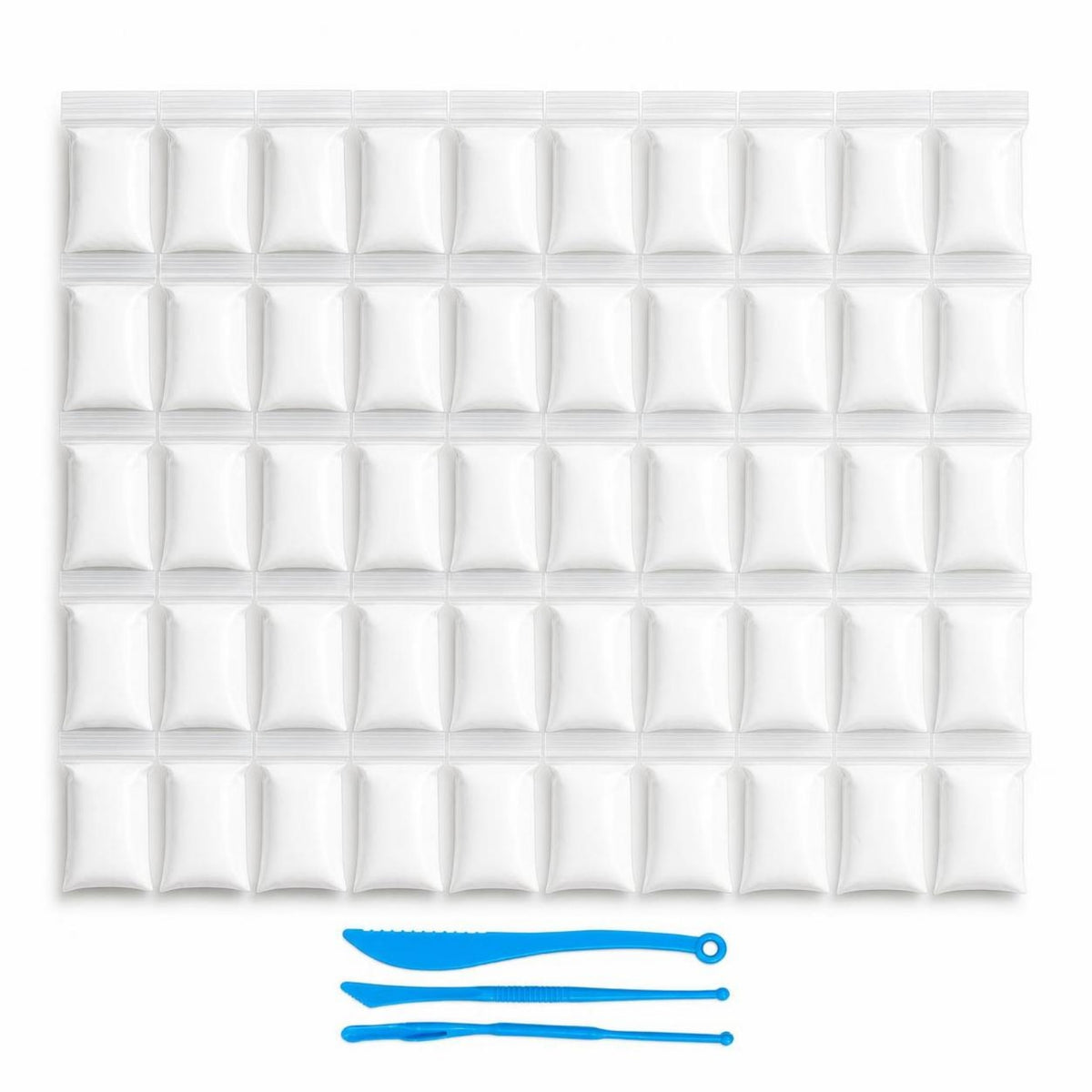 50 Pieces Foam Modeling Clay with Carving Tools Mess Modeling Clay Creative for Art Crafts
