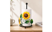 Decorative Countertop Paper Towel Holder Sturdy Freestanding Paper Towel Holder Stylish Space-Saving for Kitchen