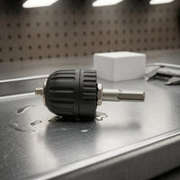 0.8-10 Mm Range Self-Tightening Drill Chuck without Key Keyless Drill Chuck Ribbed Body