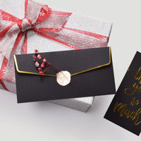 Teacher's Day Thanksgiving Christmas Valentine's Day New Year Solid Color Birthday Thank You Card Business Blessing Card