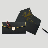 Teacher's Day Thanksgiving Christmas Valentine's Day New Year Solid Color Birthday Thank You Card Business Blessing Card