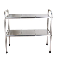 JESIT Stainless Steel Under-Sink Organizer Rack for Kitchen and Bathroom Storage, Expandable