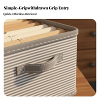 Compartment Storage Box Stackable Compartmentalized Pants container With Handle