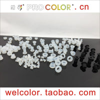 T-Type Silicone Rubber Hollow Through-Hole Sealing Plugs Leak-Proof Stopper Power Box Wire Protection Grommets