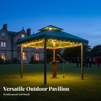 Fourleg Pavilion Rainproof Heavy-Duty Advertising Tent Waterproof Commercial Canopy for Businesses, Families, Parks, Outdoor Events, Garden