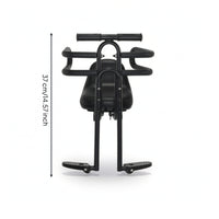 Child Bike Seat with Guard Rail Encompassing Child Bike Seat with Guardrail Secure Safe for Toddlers, City Commuting