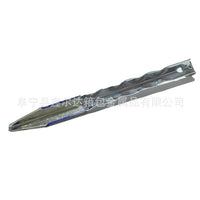 Galvanized Steel Ground Anchor for Camping Tents - Spiral Pegs for Outdoor Securing