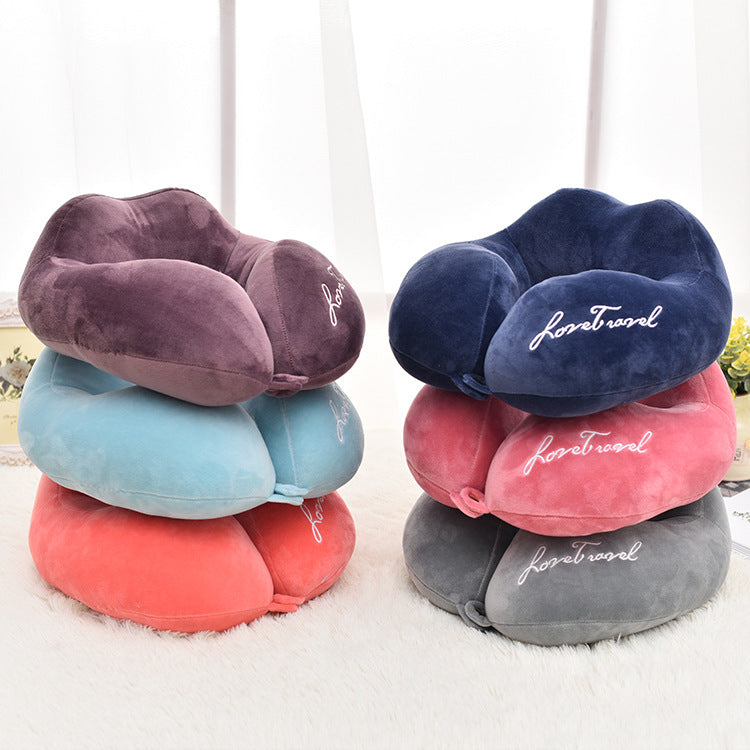 U-Shaped Travel Neck Pillow for Cervical Support