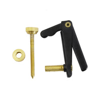 Cello Fine Tuners, 4-Pack, 3/4 and 4/4 Size, String Adjusters for Cello Parts