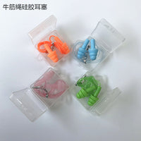 Christmas Tree Reusable Silicone Earplugs for Sleep, Noise Reduction, and Snoring