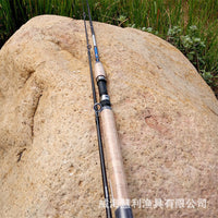 Lightweight Carbon Fiber Lure Fishing Rod 1.8-3.0m with Comfortable Integrated Handle