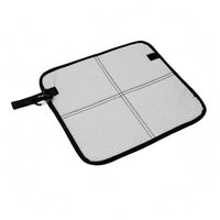 Moisture-Resistant Foldable Seat Cushion Carrying Strap Insulated Sit Pad Stitched Grid Portable Sit Pad Insulating