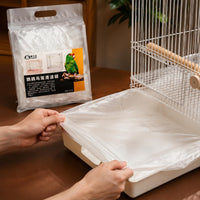 Dayang 6047 Birdcage Tray Cleaning Bag, Disposable Pet Feces Pad, Parrot Poop Collection Supplies