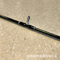 Lightweight Carbon Fiber Lure Fishing Rod 1.8-3.0m with Comfortable Integrated Handle