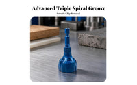 Blue Deburring Chamfer Tool Easy to Use Fluted Chamfer Cutter