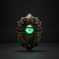 Halloween Door Chime Spooky Door Chime with Glowing Eye Spooky Novelty Prop for Decorators, Pranksters, Theme Room Rooms