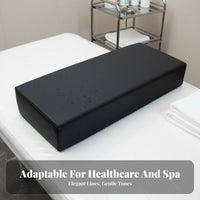Easy to Clean Waterproof Positioning Pad Long-Lasting Rectangular Foam Pillow for Patients, Massage Clients, Hospital, Beauty Salon