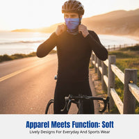 Multifunctional Ice Silk Cycling Headwear, Cooling Neck Gaiter, Quick-Dry Sports Headband, Outdoor Sun Protection Face Cover