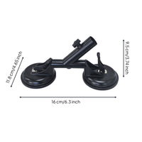 Suction Cup Flagpole Mount Removable Suction Cup Flagpole Holder Non Damaging Flag for Procession Participants
