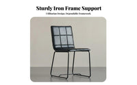 Retro design Upholstered Shell Chair Original Design Home Seating Thickly Cushioned Minimalist Aesthetic for Interior Designers, Apartment Dwellers, Dining Room, Kitchen, Waiting Area, Bedroom