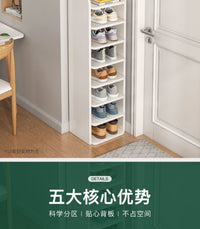 鞋架简易门口家用经济型宿舍分层小型鞋架子窄小省空间进门小鞋柜