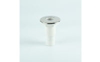 Corrosion-Resistant Marine Drain with Stainless Trim Low-Profile Marine Drain Outlet Polished Thru-Hull Connector Long-Lasting for Yacht