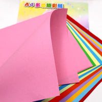 Wholesale A4 Colored Origami Paper for Kids' DIY Crafts and Office Stationery, 100 Sheets