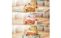 Checkout Toy with Suitcase Case Portable Playset Interactive for Children