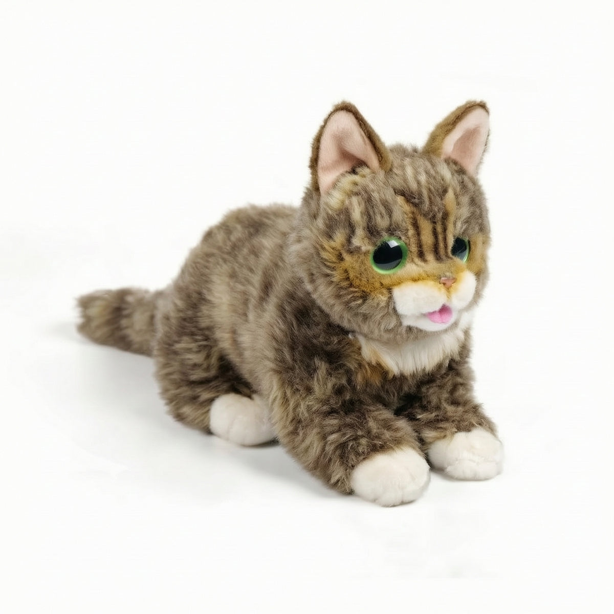 Stuffed Cat Huggable Stuffed Cat Stuffed Toy Kitten Realistic Cute for Children, Playroom, Bedroom