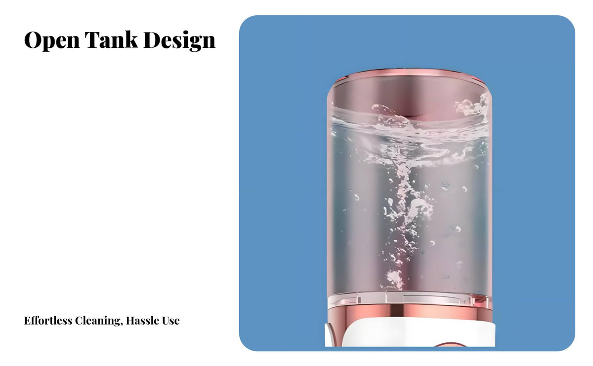 Deep Hydration Twin Nozzle Nano Sprayer Cooling Effect Nano Mist Sprayer High-Frequency Vibration Atomization for Travelers, Women, Home