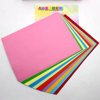 Wholesale A4 Colored Origami Paper for Kids' DIY Crafts and Office Stationery, 100 Sheets