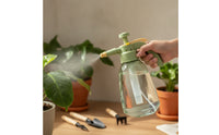 Pressurized Spray Bottle Transparent Spray Bottle with Trigger Lock Handheld Pump Sprayer Multi-Purpose Plant Mister Continuous