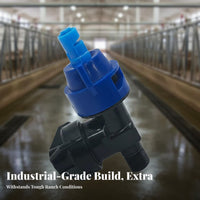 Leak-Proof Cowshed Cooling Sprinkler Long-Lasting Wide-Angle Fan Spray Nozzle for Dairy Farmers, Cowsheds, Pastures