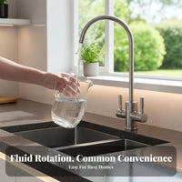 Gooseneck Drinking Faucet Universal Fit control handleHandle Dispenser Tap for Pantry