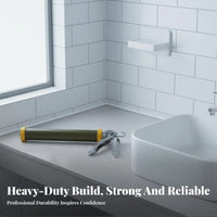 Caulking Dripless Tube Caulk Heavy Duty for Contractors, Construction Workers, Lavatory Renovation, Kitchen Remodeling, Window Installation