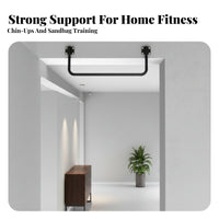 Wall Beam Hanging Exercise Bar Heavy Duty Indoor Pull-up Bar Thickened Steel Fitness Equipment for Home Workout Users, Bodybuilders, Garage