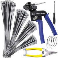 153 Pieces Stainless Steel Cable Tie Tool Long-Lasting Rust-Proof for Diyers