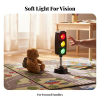 Early Education Toy Traffic Light Educational Traffic Indicator Toy Realistic Design for Preschoolers, Kindergarten, Classroom, Playroom