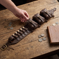 Steampunk Medieval Retro Belt with Pouch for Cosplay Knight Costume Accessory