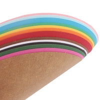 Round Cardboard Kraft Paper Thick Sketch Paper Double-Sided Drawing Paper for Art and Crafts