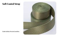 Ratchet Fastening Strap High Tensile Strength Ratchet Tie down Strap Fastening Belt for Haulers, Logistics Personnel, Transporting, Trucks, Trailers