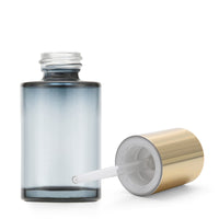 30ml Serum Glass Bottle with Rotary Self-Priming Button Dropper Cap